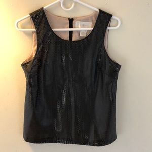 Julie Brown designer Leather top